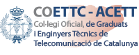 Col·legi Oficial de Graduats i Enginyers Tècnics de Telecomunicació de Catalunya Logo