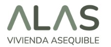 ALAS VIVIENDA ASEQUIBLE Logo